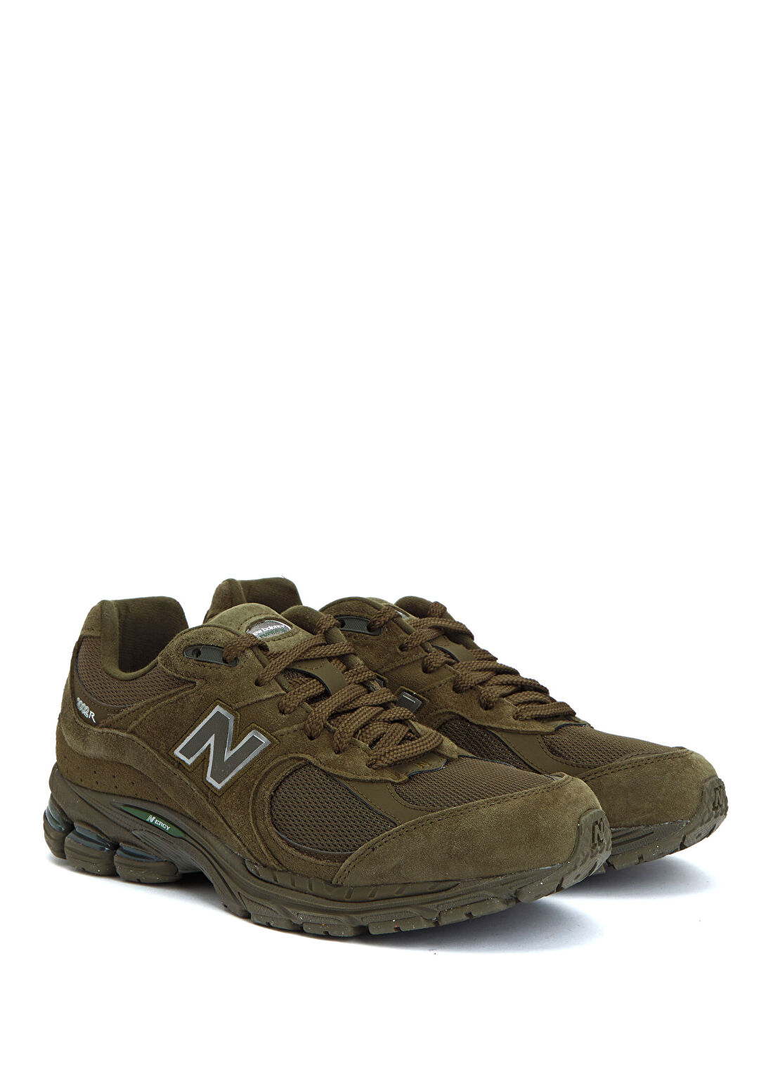 New Balance 2002 Haki Erkek Sneaker görsel 2