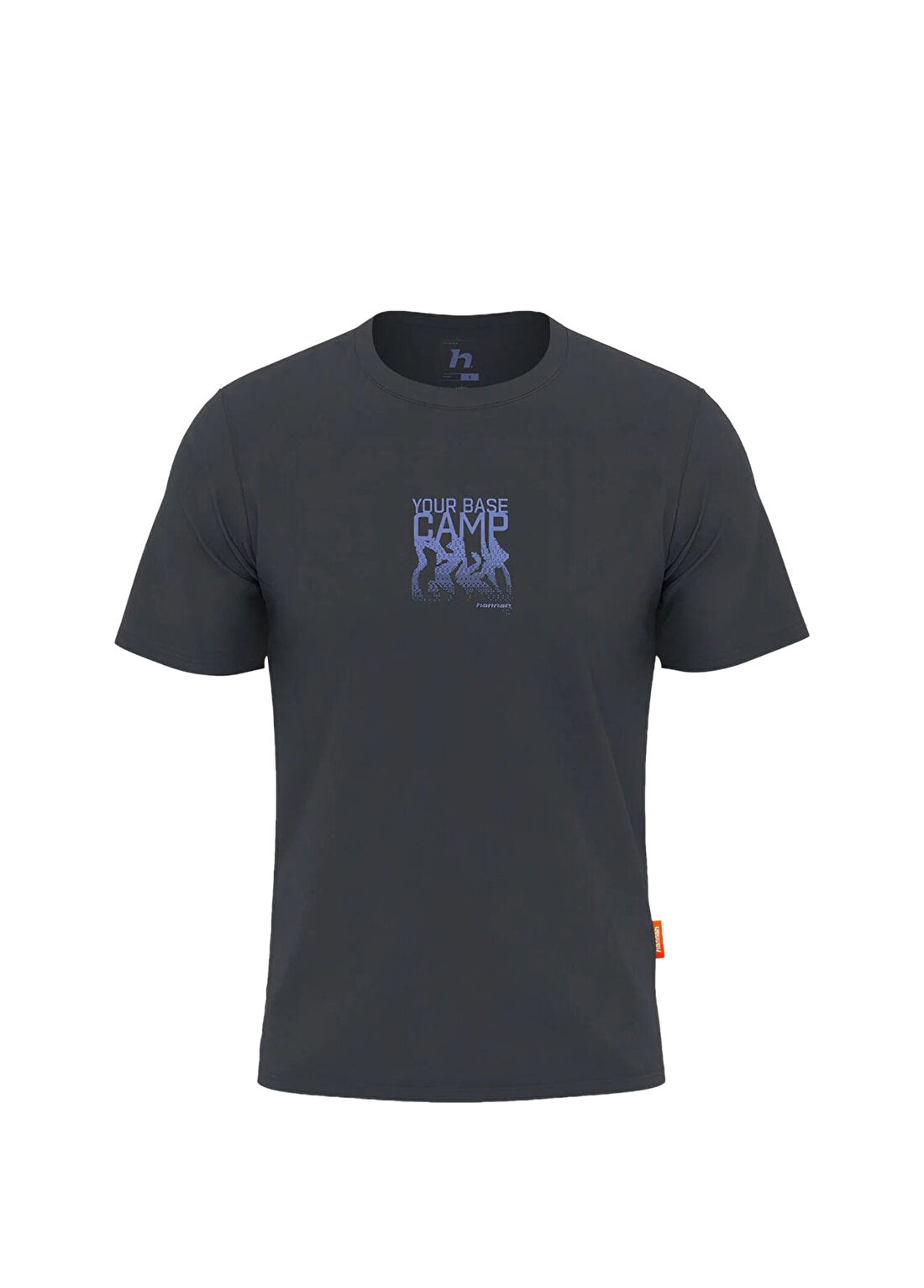 Hannah Logen Black Oyster Baskılı Regular Fit Kısa Kollu Erkek T-Shirt