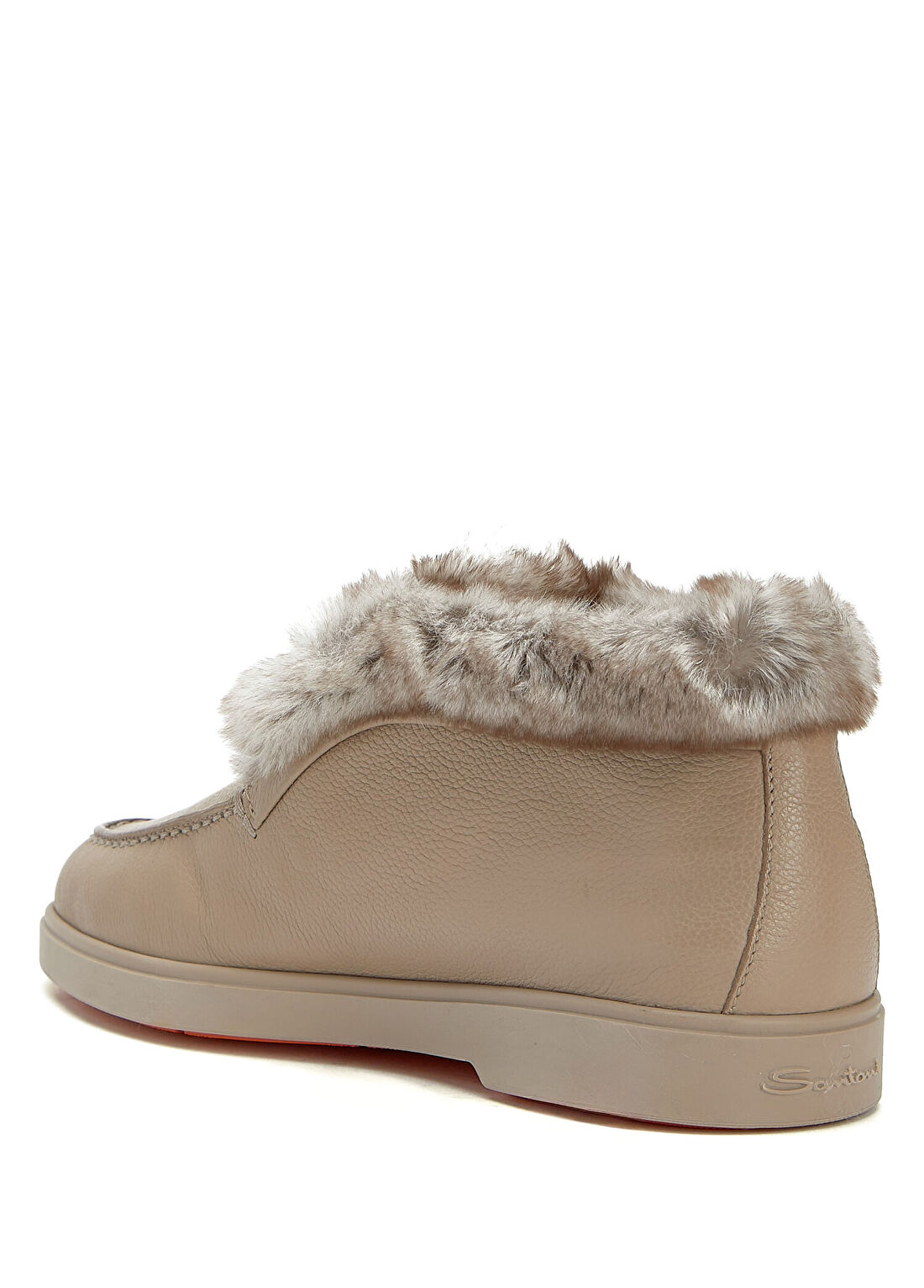 Santoni Vizon Kadın Deri Loafer görsel 3