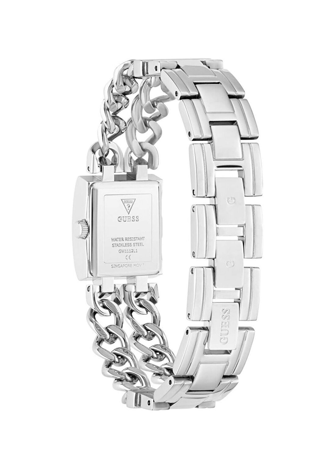 Guess GUGW1112L1 Micro Mod Metalik Gri Çelik Kadın Kol Saati görsel 3