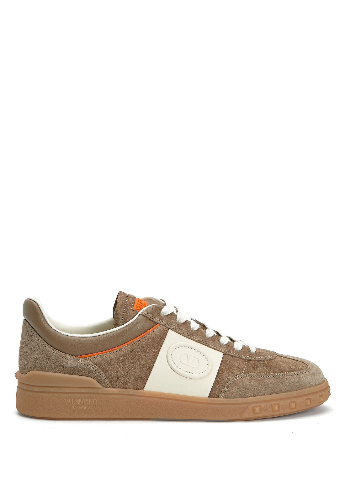 Valentino Garavani Upvillage Bej Erkek Süet Sneaker