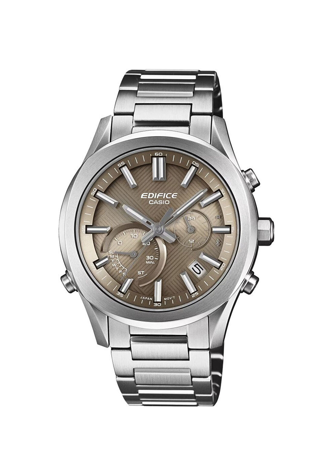 Casio EQB-1300D-5ADF Gri Çelik Erkek Kol Saati