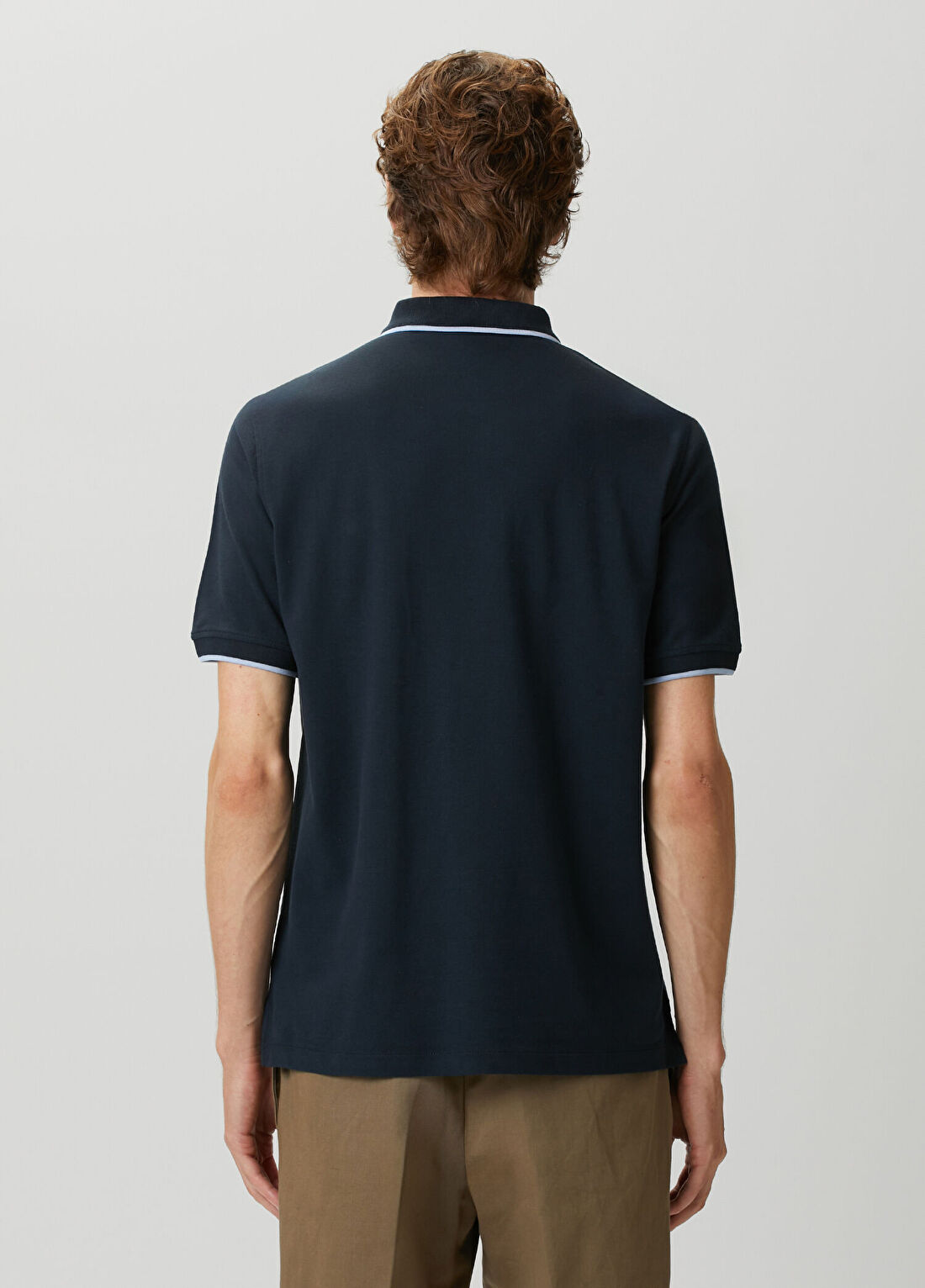 PS Paul Smith Regular Fit Lacivert Polo T-shirt görsel 4