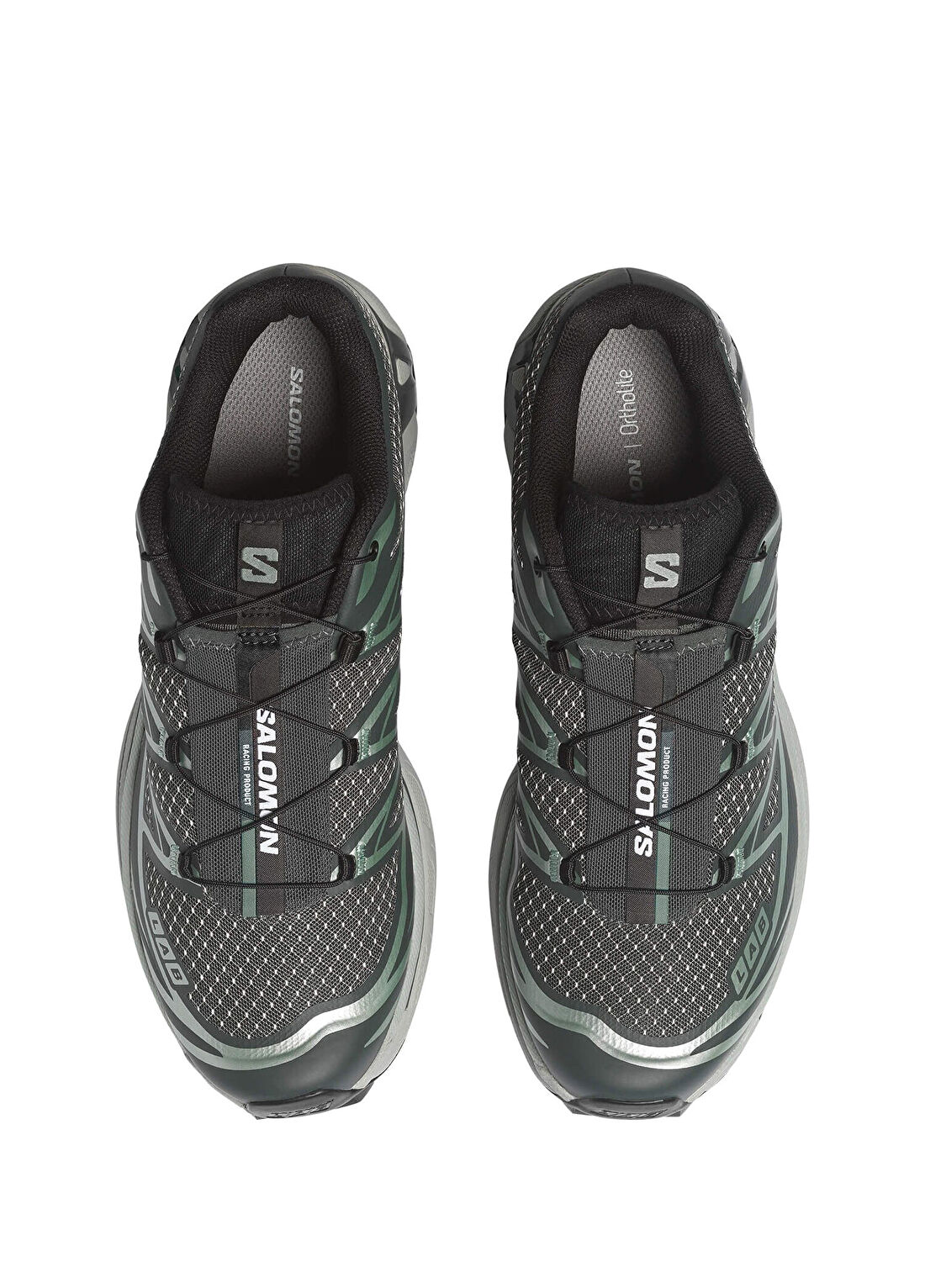Salomon XT-6 Steel Streets Gri Unisex Sneaker görsel 2