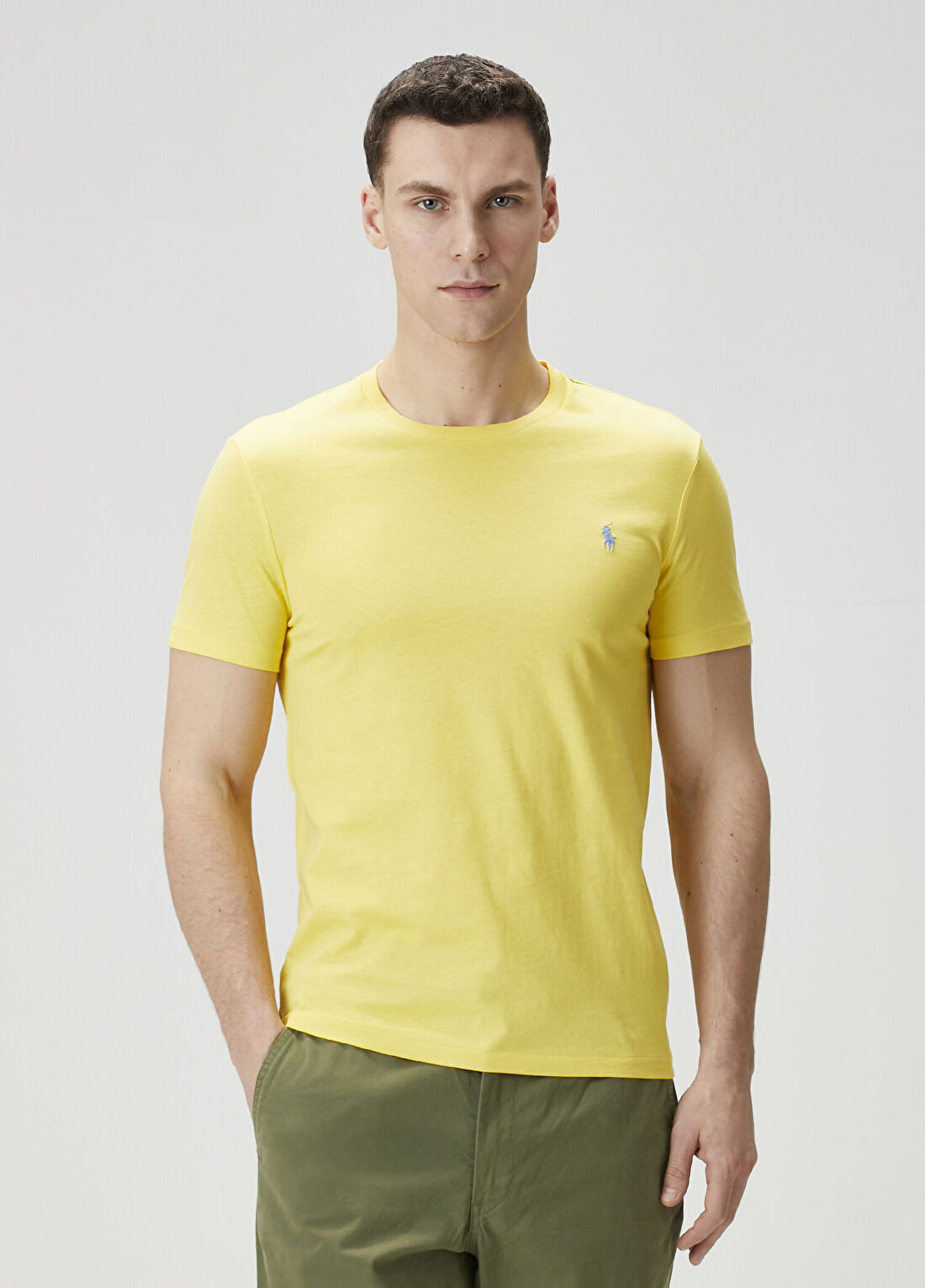 Polo Ralph Lauren Sarı Basic T-shirt