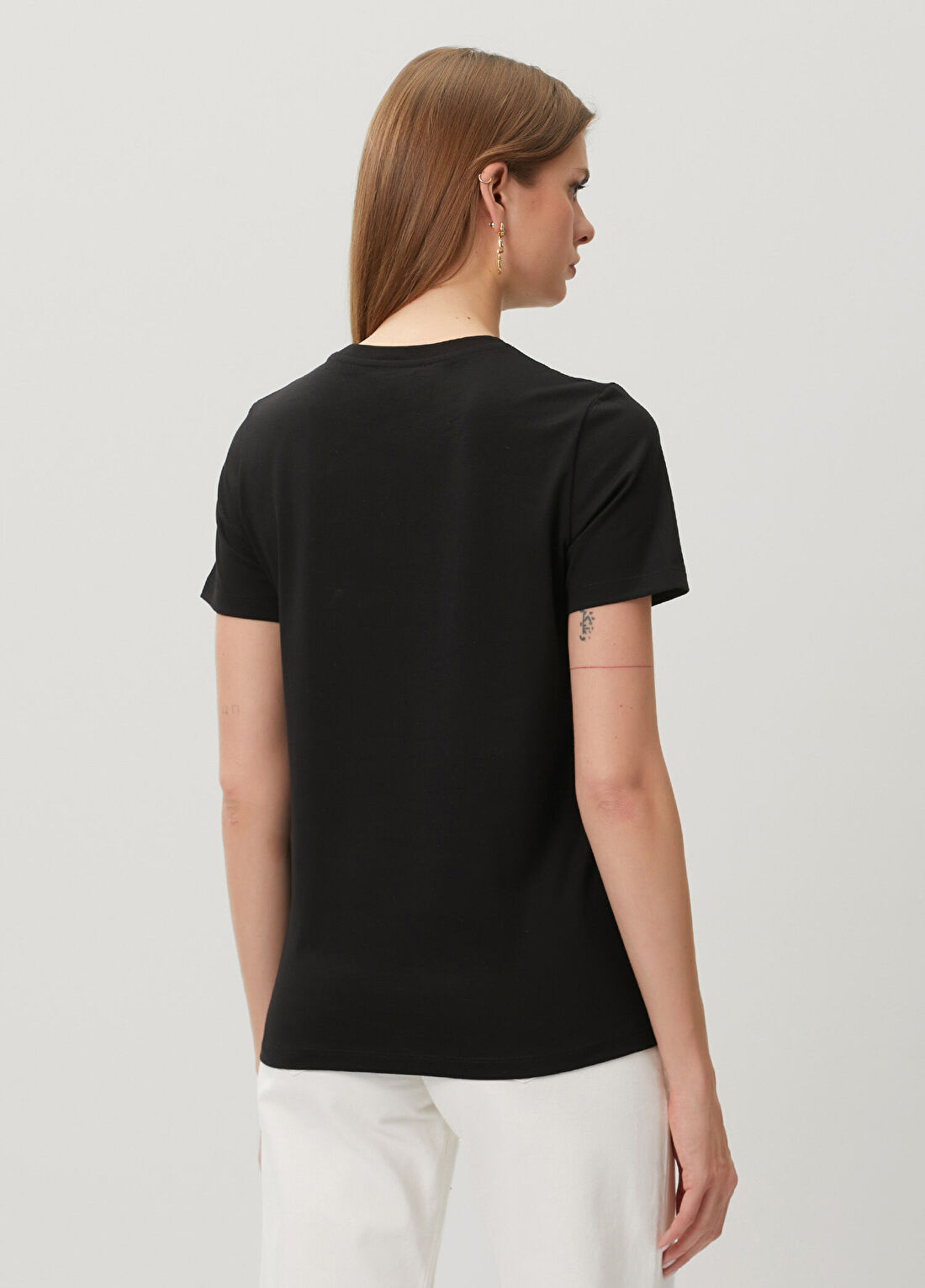 Balmain Siyah T-shirt görsel 4