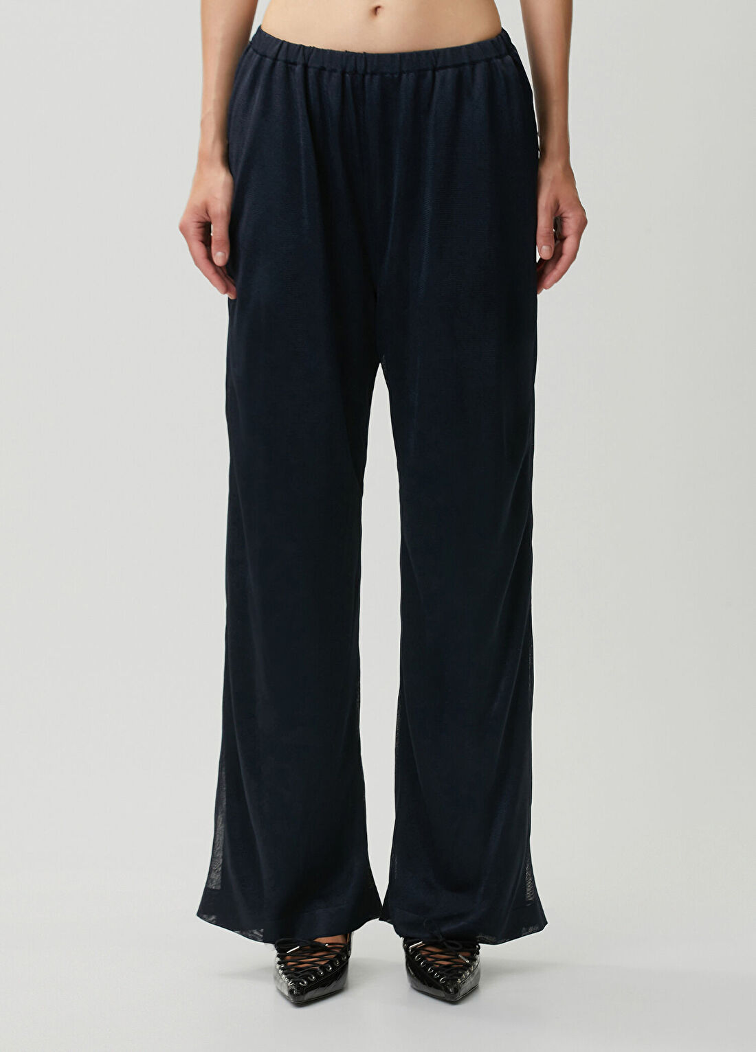 Ferragamo Lacivert Pantolon görsel 2