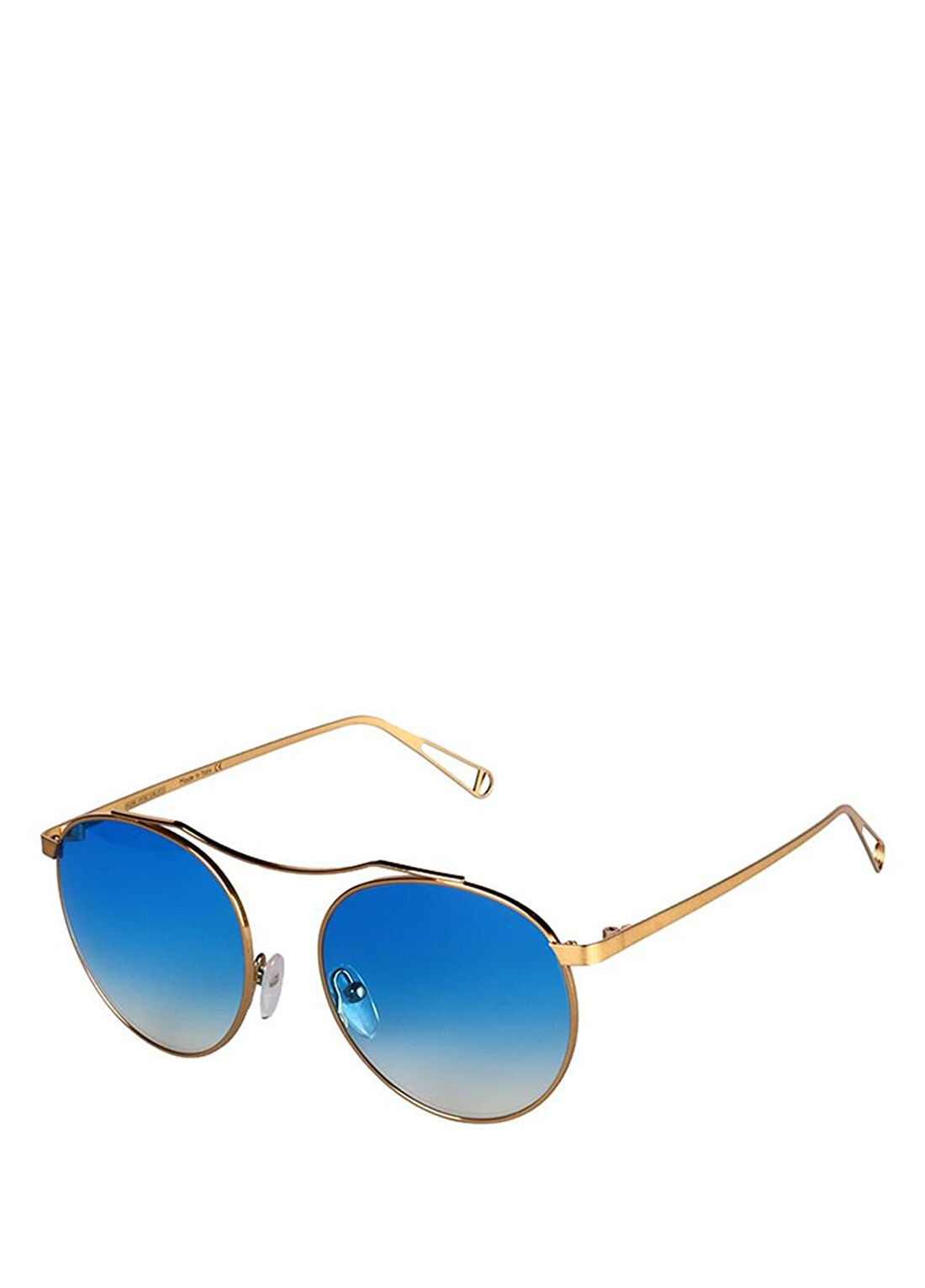 Original Vintage Sunglasses Smav COL 02 Altın Rengi Metal Unisex Güneş Gözlüğü