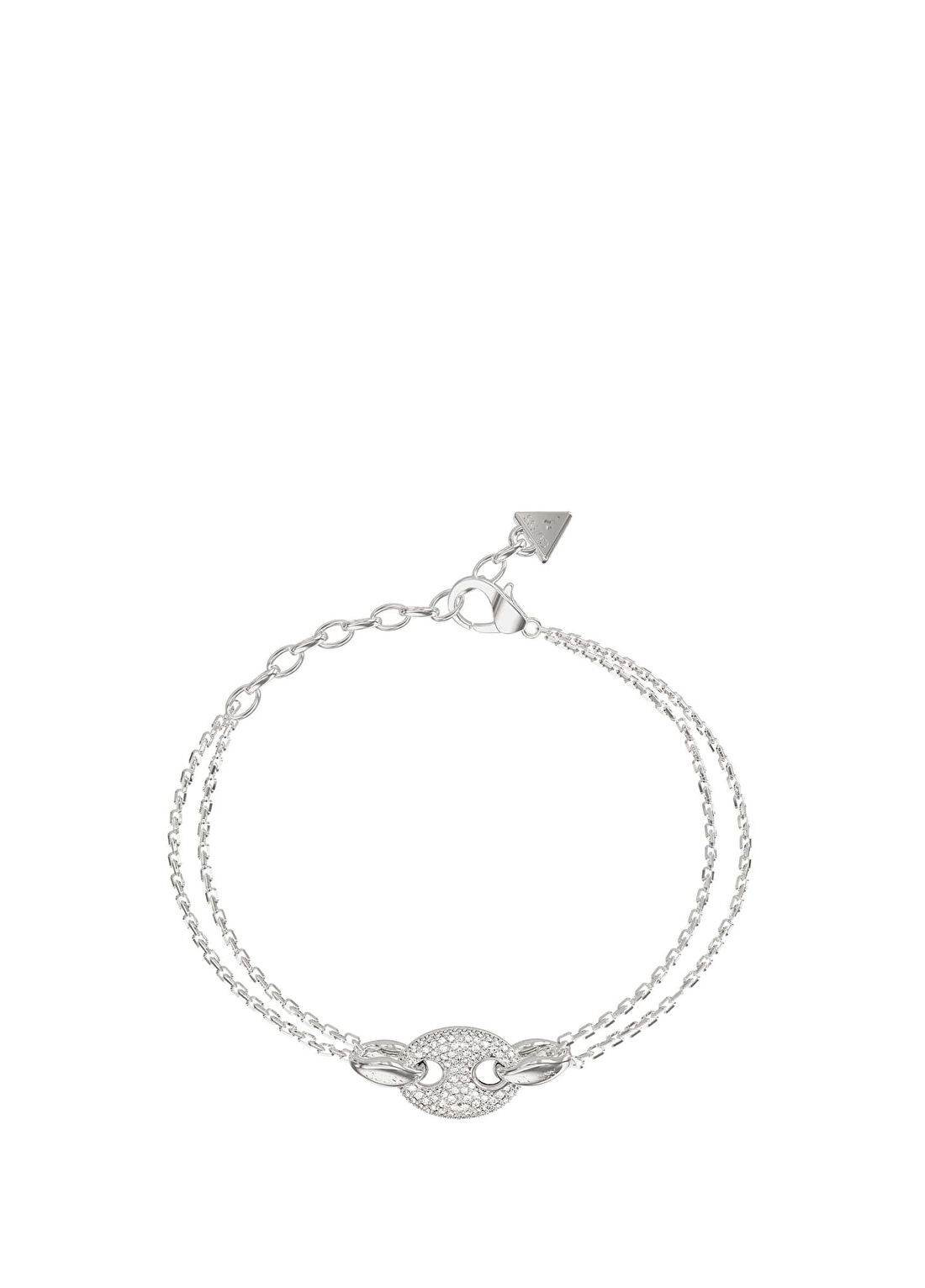Guess JGUJUBB06222JWRHS Metalik Gri Çelik Kadın Bileklik