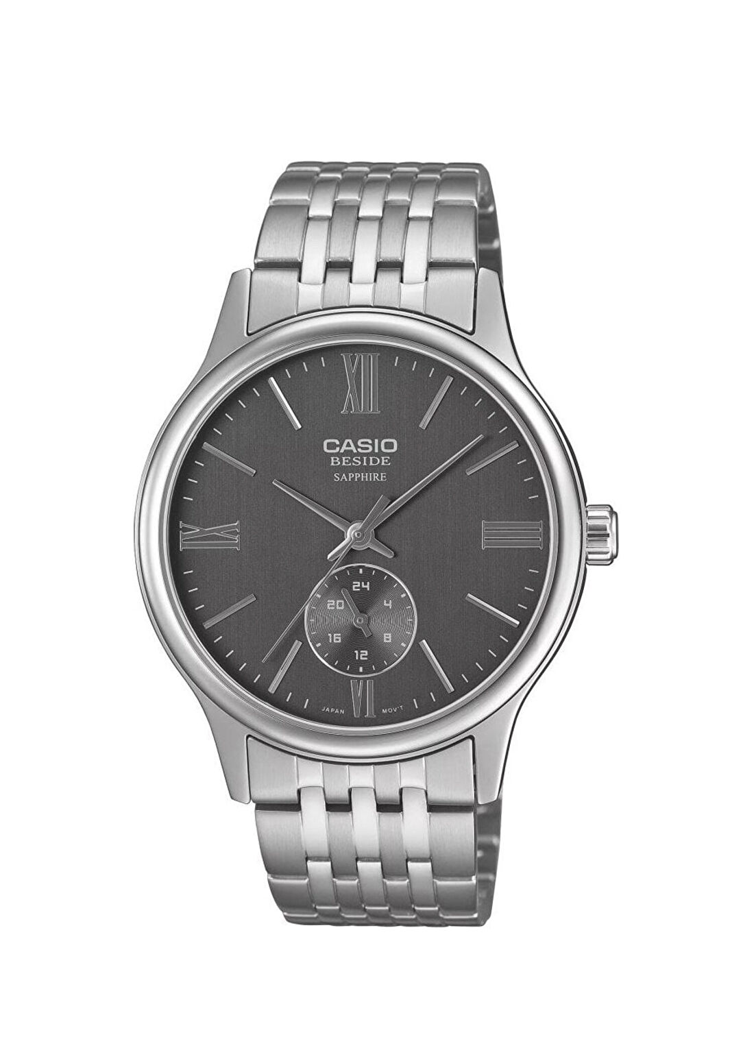 Casio BMS-100D-8AVDF Gri Çelik Erkek Kol Saati