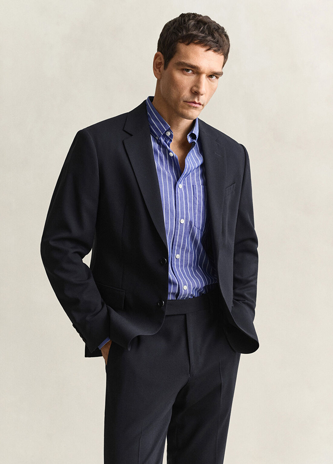 Gant Lacivert Regular Fit Erkek Ceket görsel 4