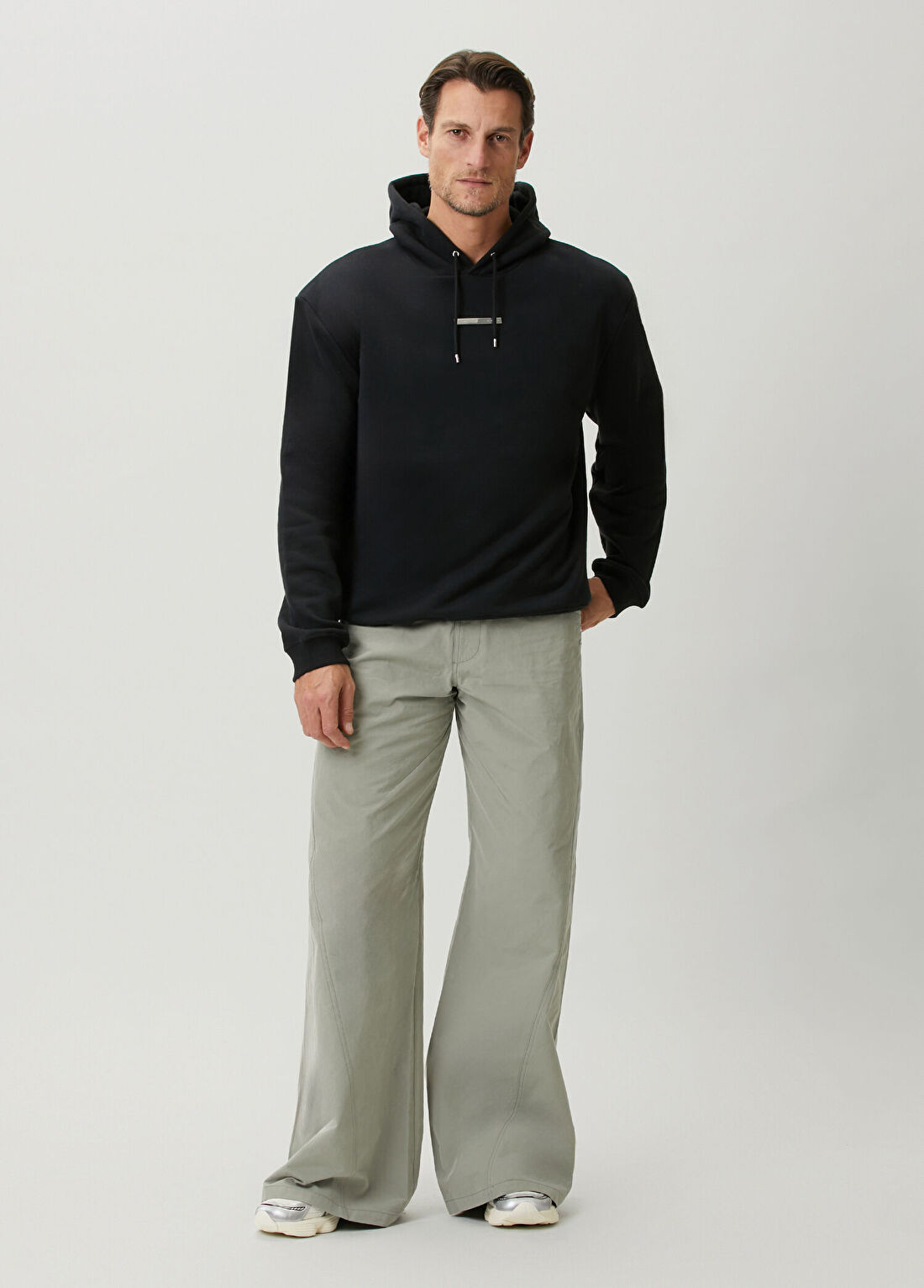 Heliot Emil Astrape Siyah Sweatshirt görsel 2