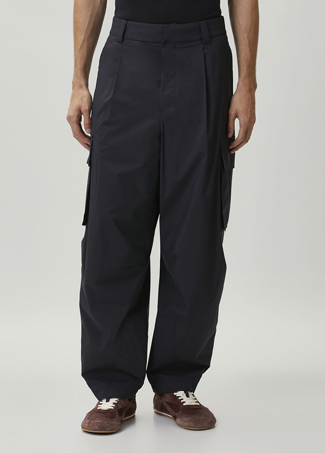 Bottega Veneta Lacivert Kargo Pantolon görsel 2