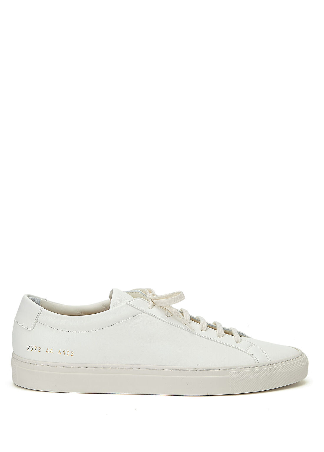 Common Projects Achilles Premium Kırık Beyaz Erkek Deri Sneaker