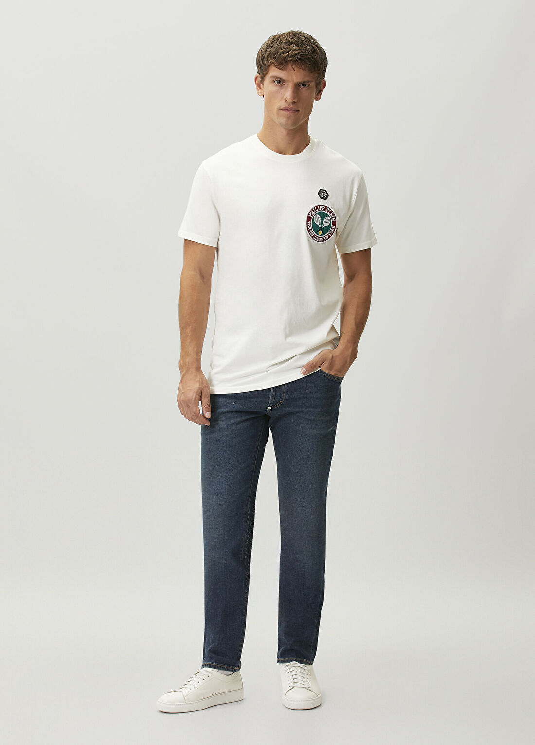 Philipp Plein Beyaz T-shirt görsel 2