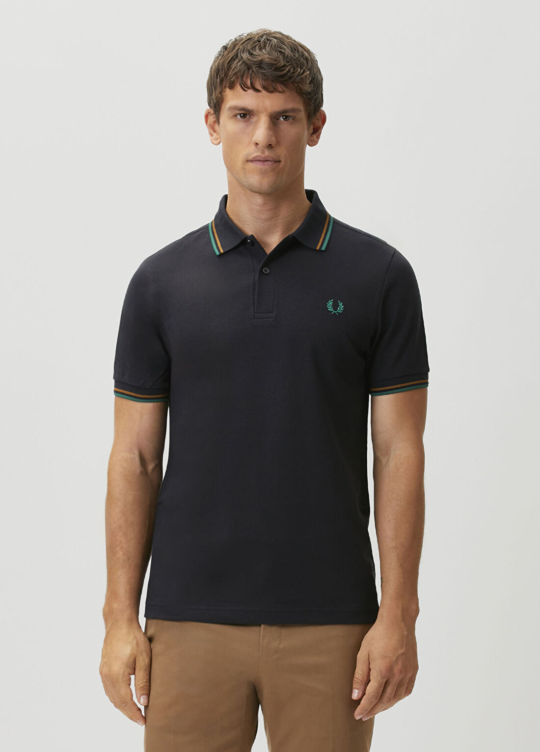 Fred Perry Çok Renkli Polo Yaka T-shirt