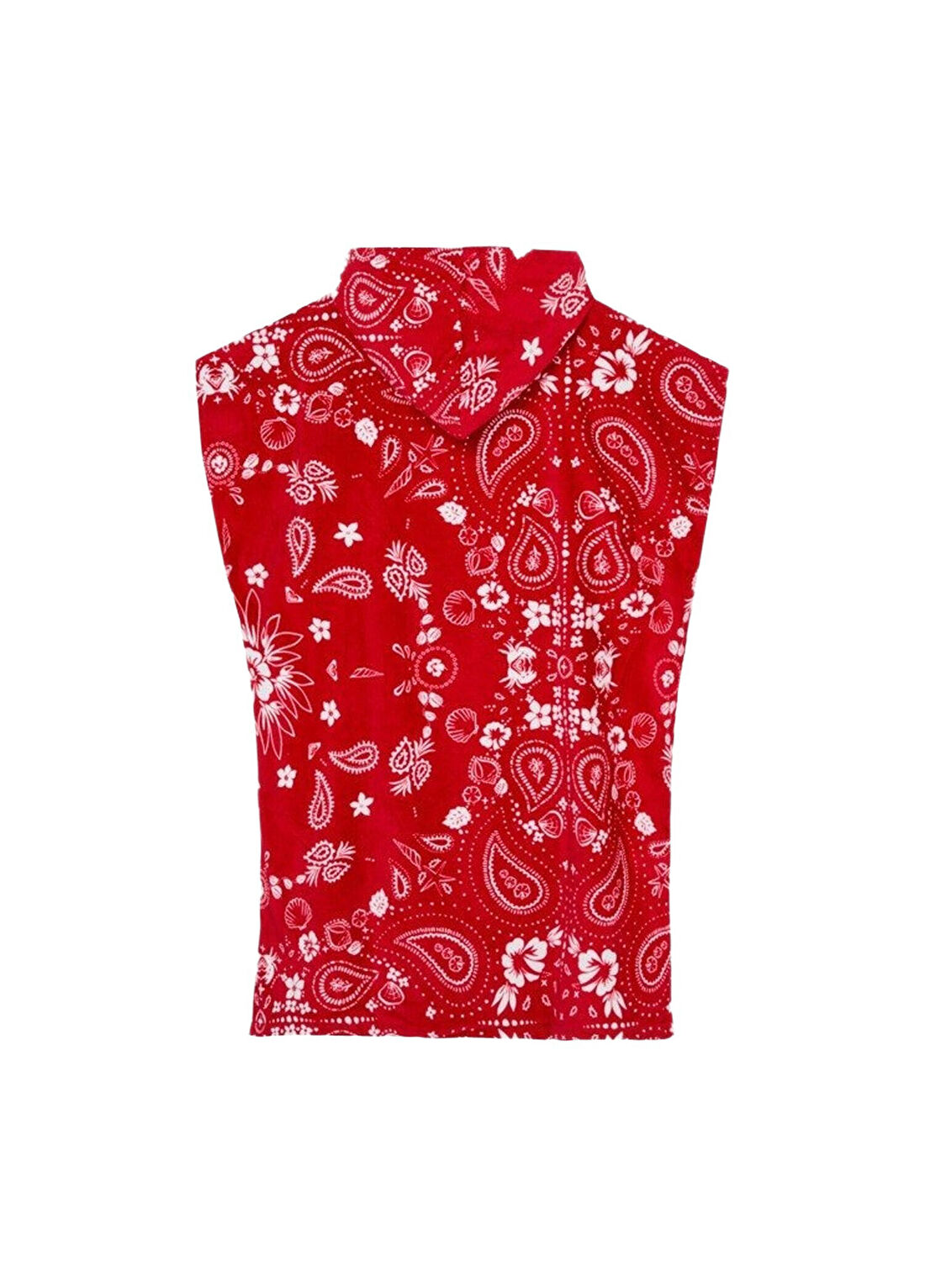 Roxy Stay Magical Pr Kapüşonlu Kadın Panço Havlu görsel 2
