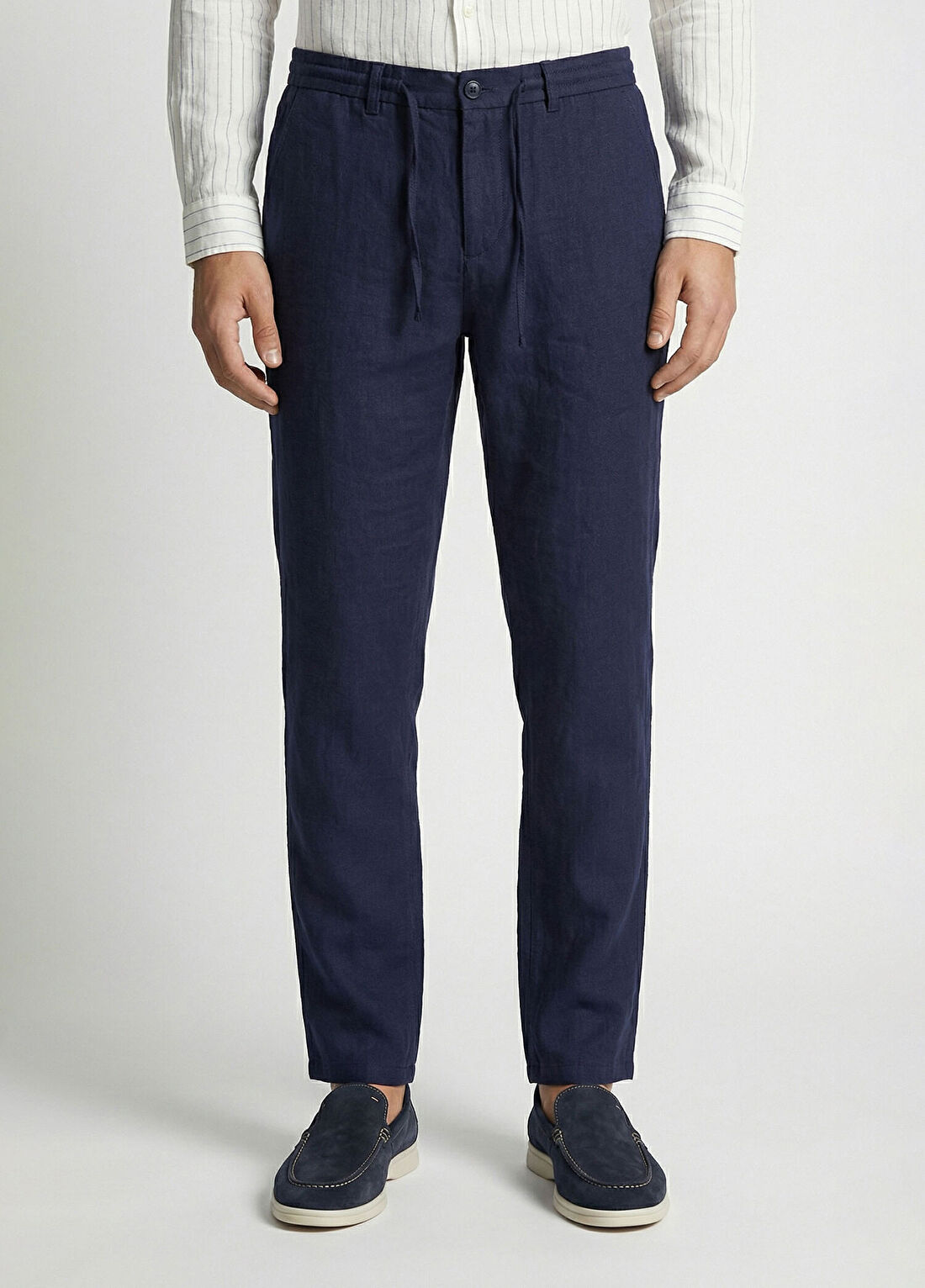 Network Lacivert Keten Jogger Pantolon görsel 2