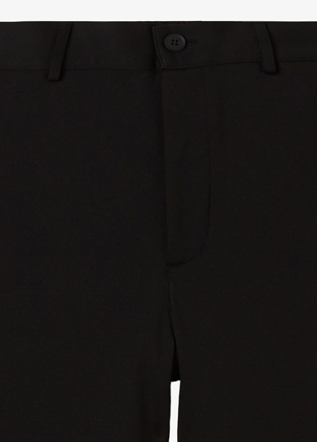 Lacoste Siyah Regular Fit Erkek Klasik Pantolon görsel 4