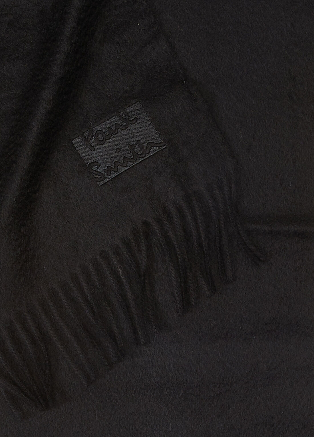 Paul Smith Siyah Erkek Kaşmir Atkı görsel 2