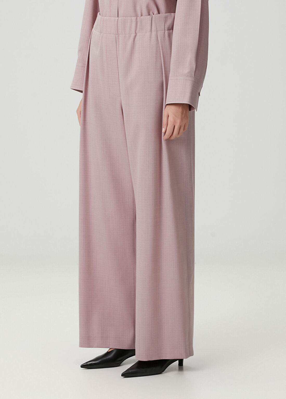 Jil Sander Pembe Yün Pantolon görsel 3