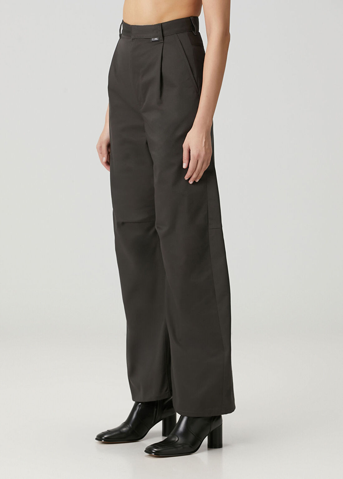 MM6 Maison Margiela Antrasit Pantolon görsel 3