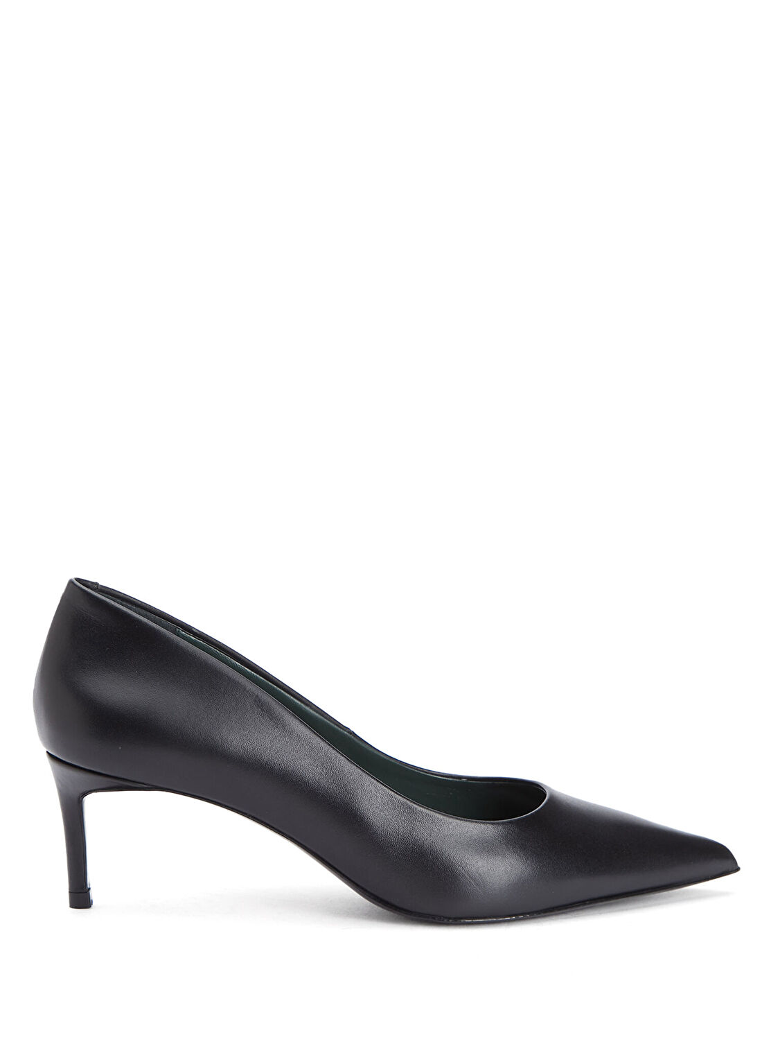 George Hogg Siyah Deri Stiletto