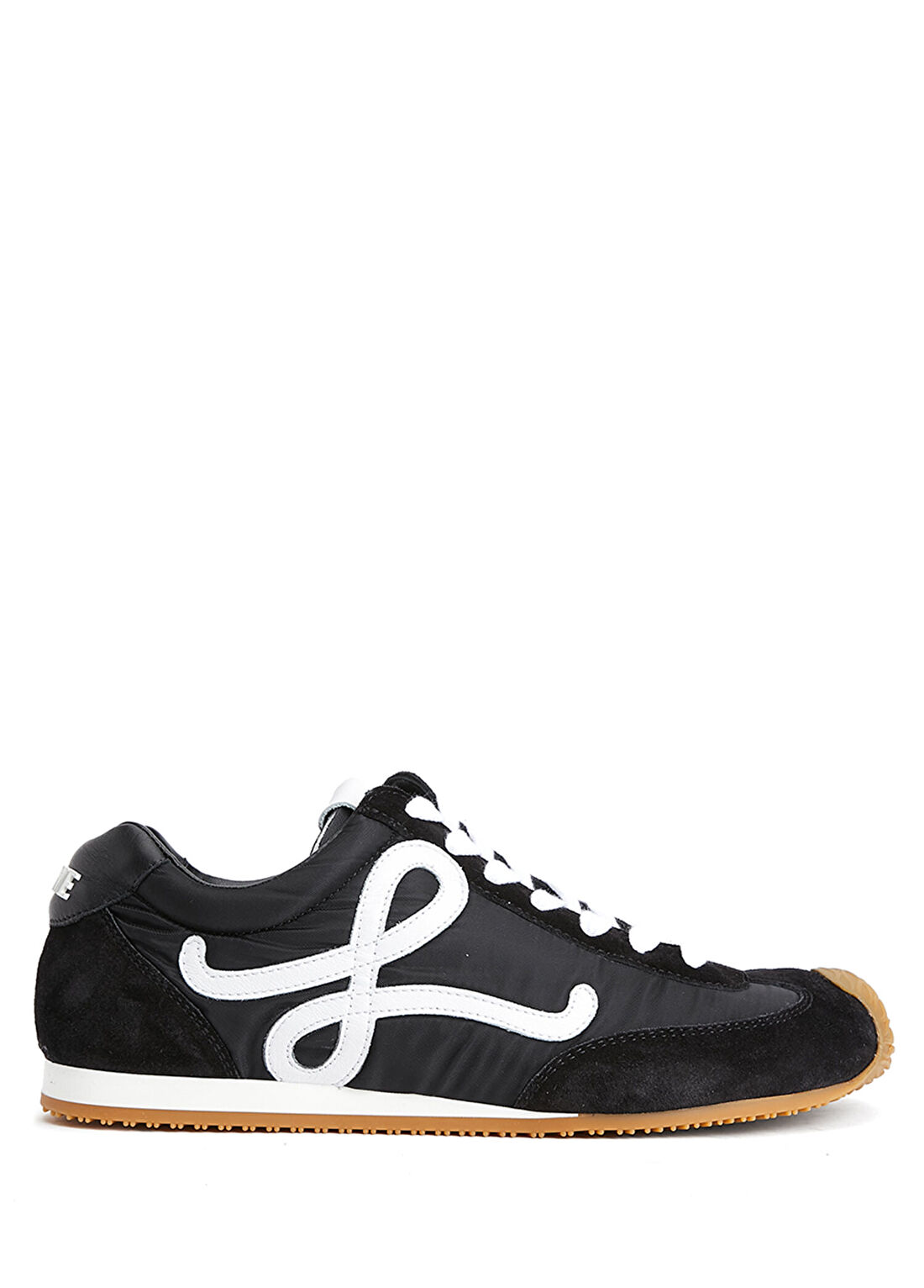 Loewe Ballet Runner Siyah Beyaz Kadın Deri Sneaker