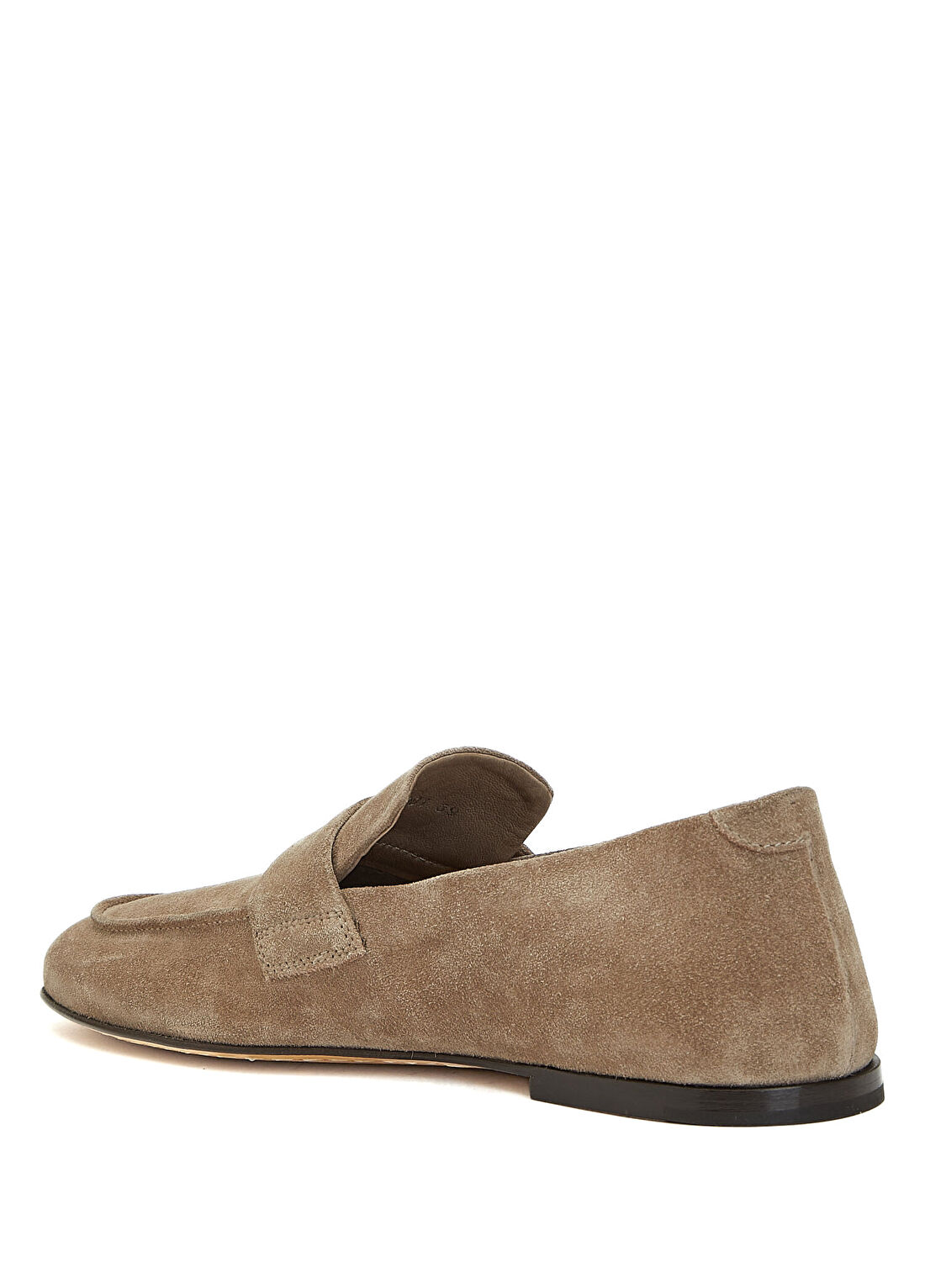 Officine Creative Bej Kadın Süet Loafer görsel 3