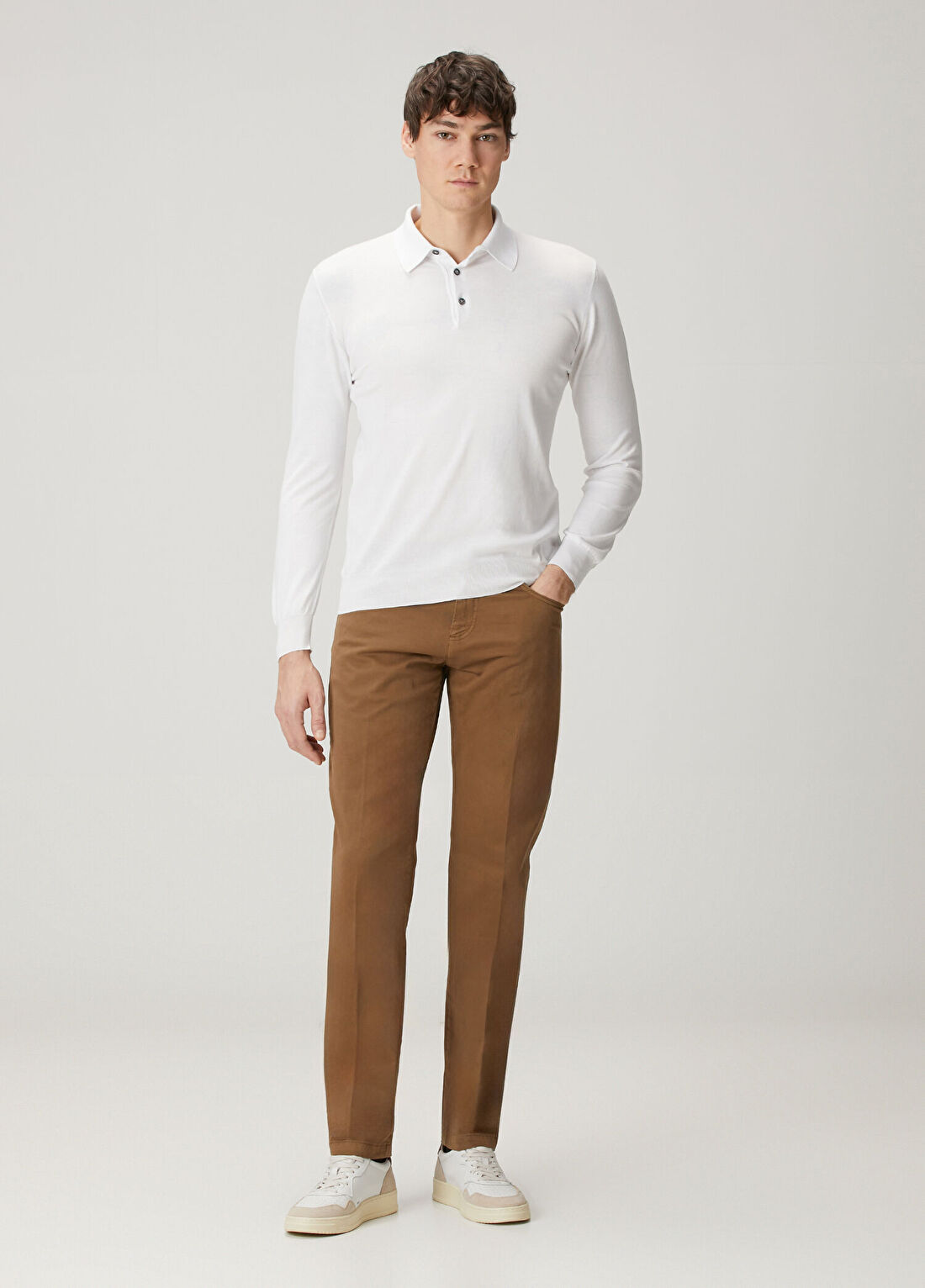 Kiton Kahverengi Pantolon