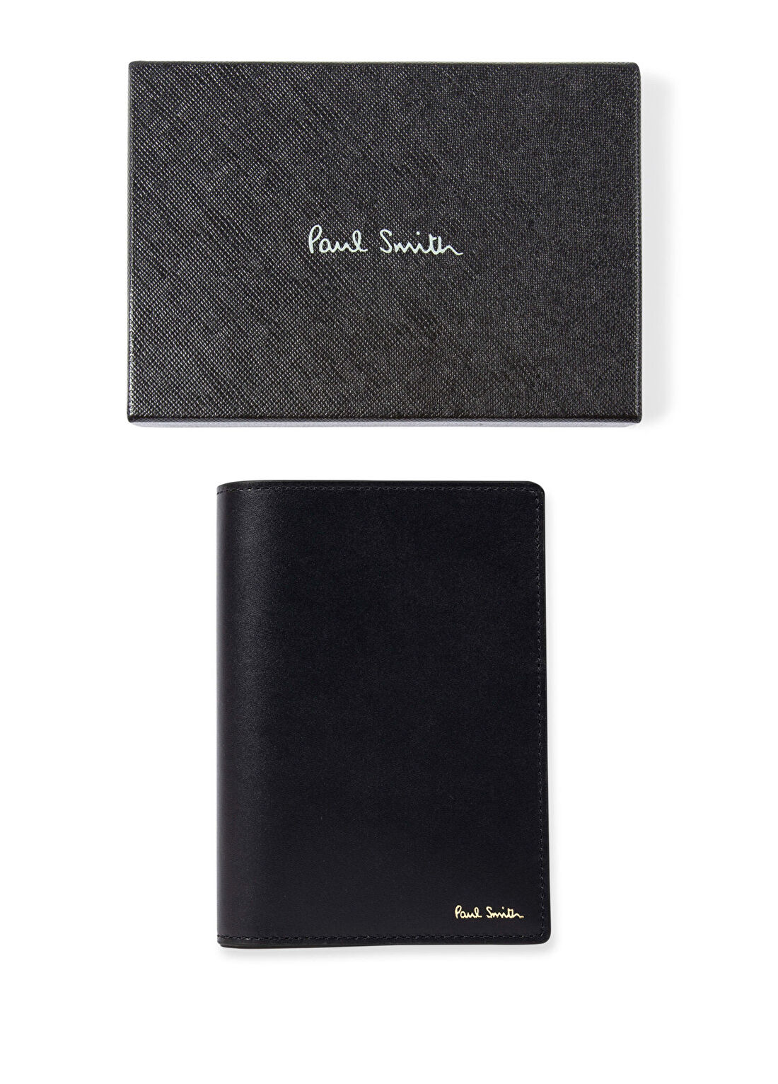 Paul Smith Siyah Erkek Deri Pasaportluk görsel 4