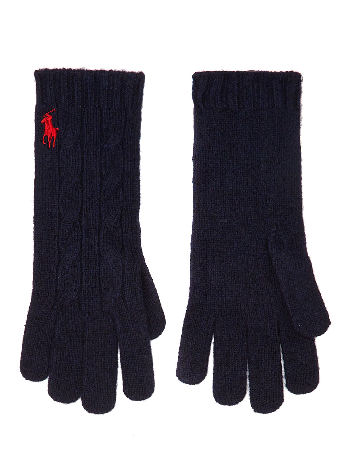 Polo Ralph Lauren Lacivert Kadın Yün Eldiven