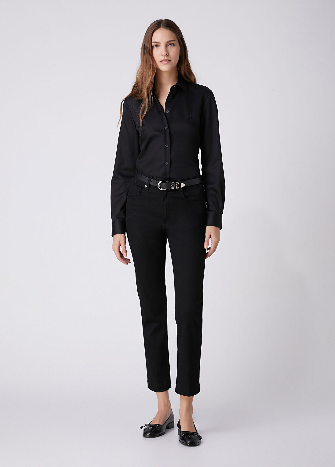 Beymen Club Siyah Straight Leg Jean Pantolon