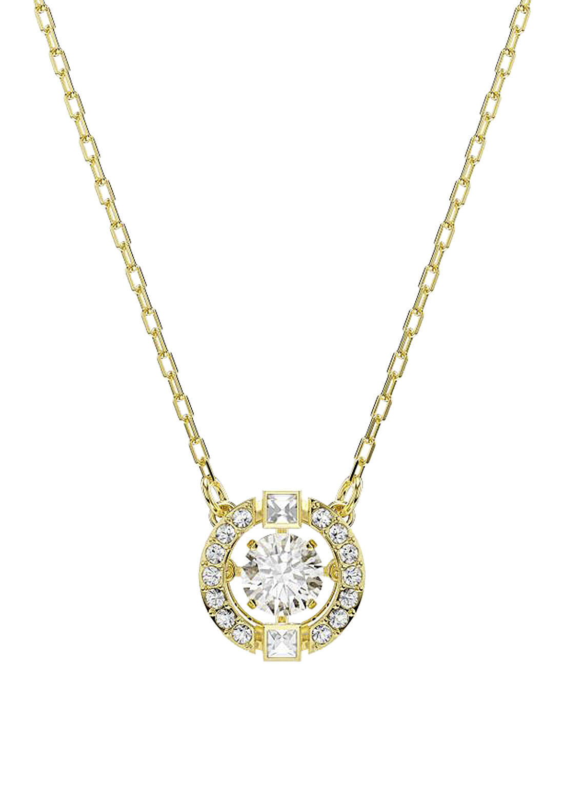 Swarovski 5758061 Una Pend Sp Dc White Gos Kadın Kolye