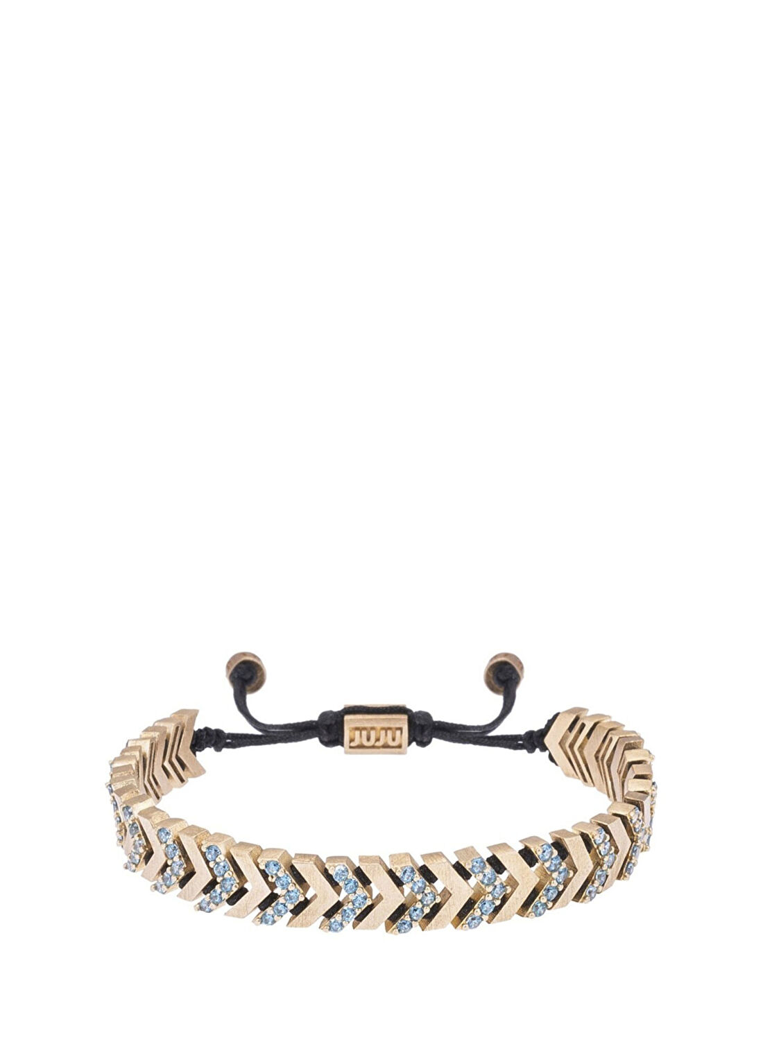 Juju Taşlı Ok Bronz Unisex Bileklik