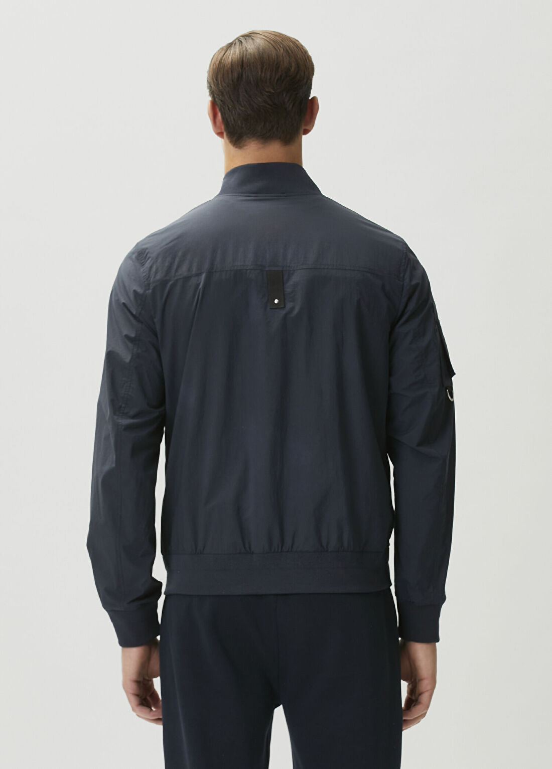 Moose Knuckles Lacivert Bomber Mont görsel 4