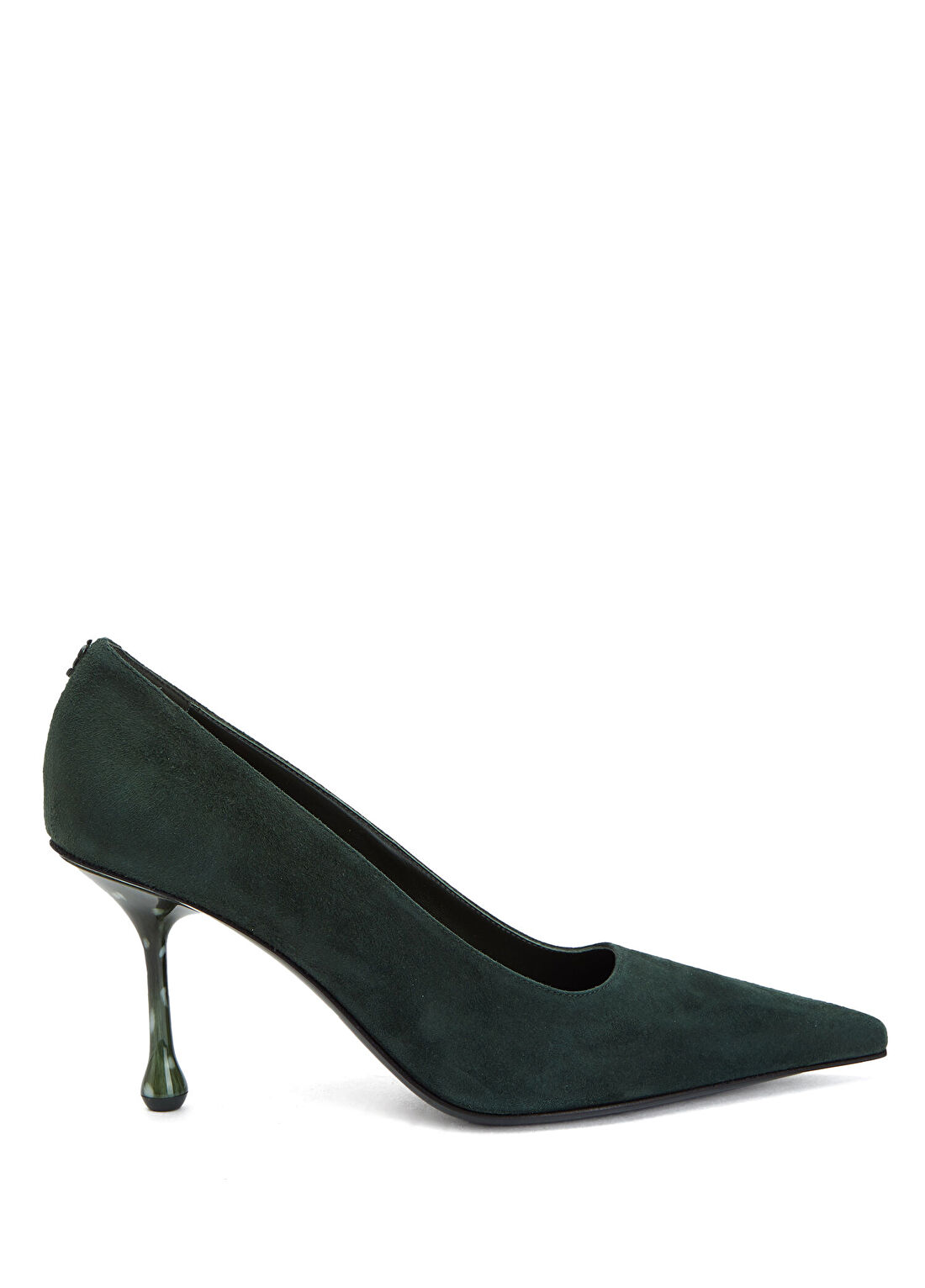 Jimmy Choo Ixia Koyu Yeşil Süet Stiletto