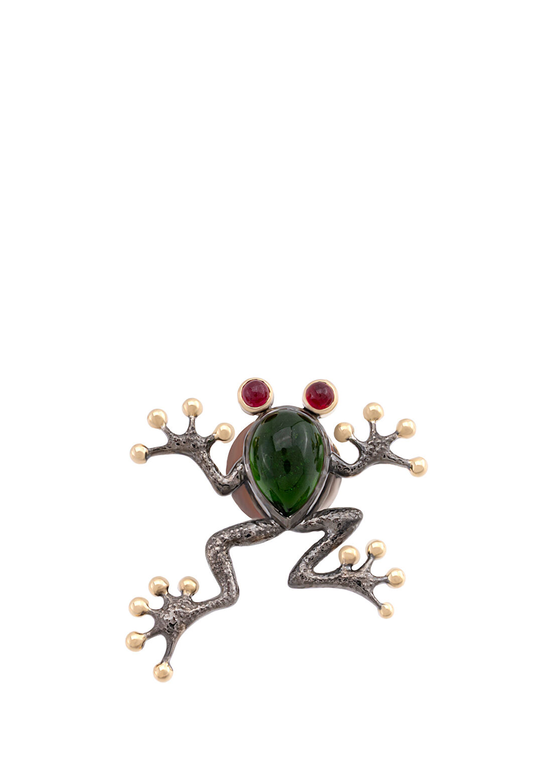 D’evin Frog Kadın Altın Broş