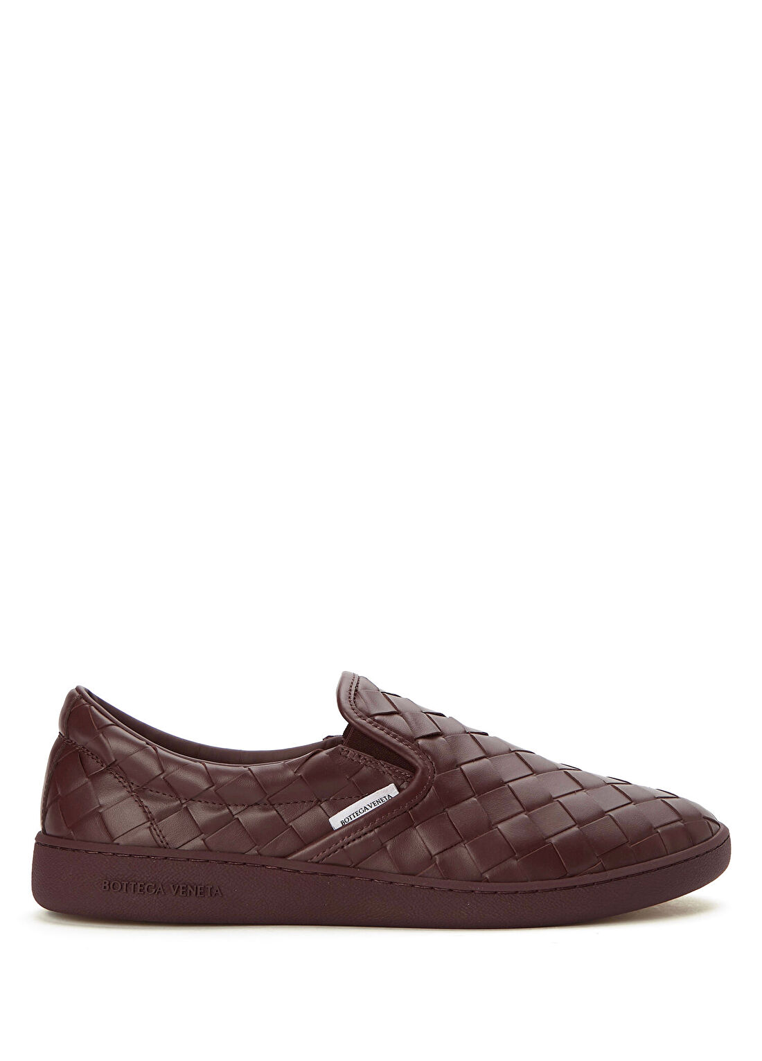 Bottega Veneta Sawyer Bordo Erkek Deri Sneaker