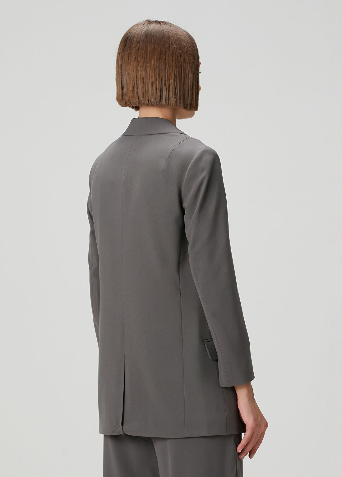 AllSaints Aleida Vizon Blazer görsel 4
