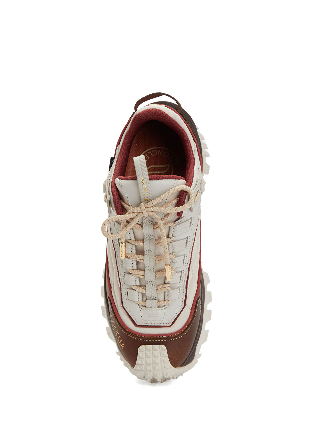 Moncler Çok Renkli Kadın Deri Sneaker görsel 4