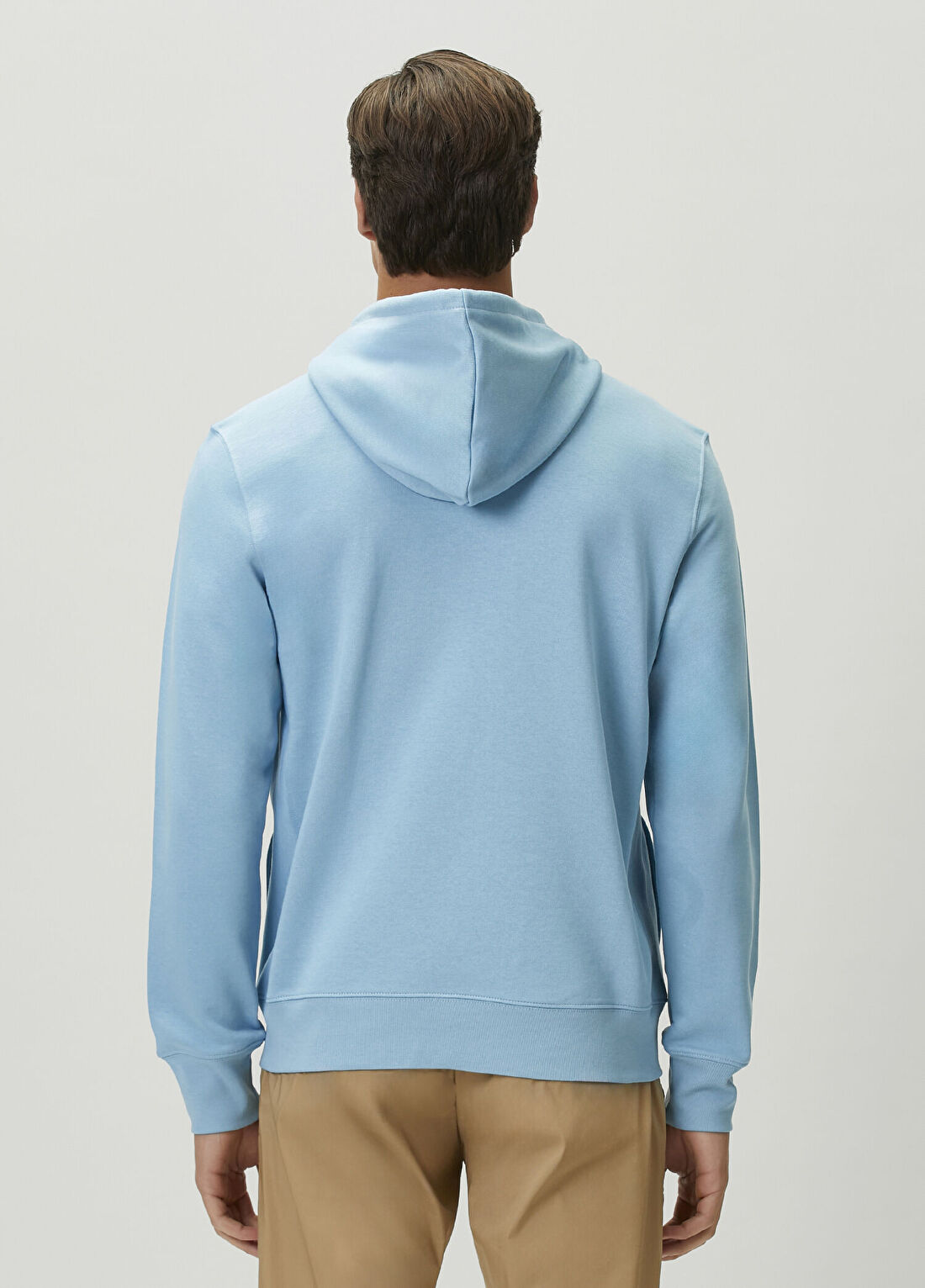 PS Paul Smith Mavi Kapüşonlu Sweatshirt görsel 4
