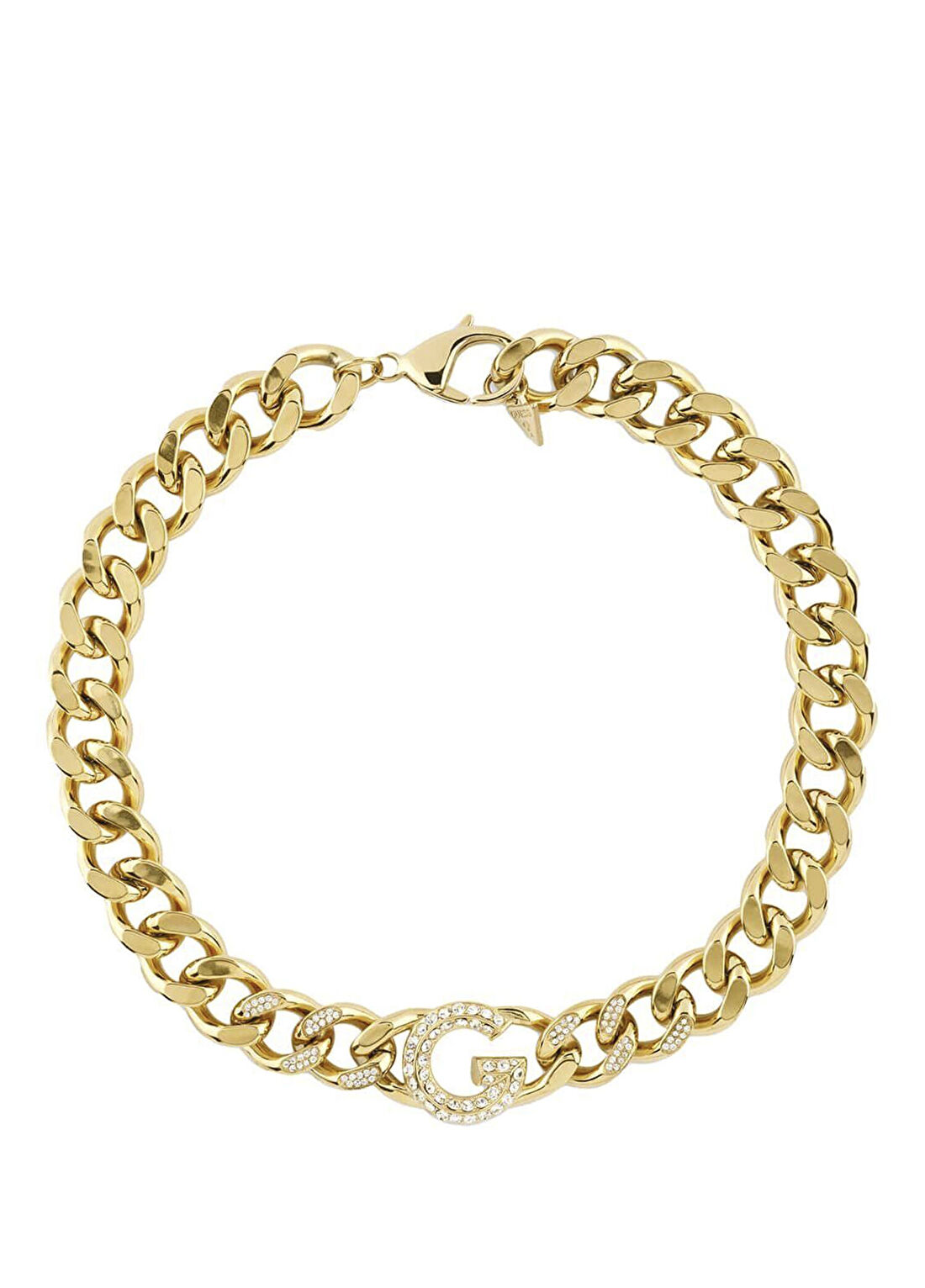 Guess JGUJUBN05432JWYGTU G Crystal Altın Rengi Çelik Kadın Kolye