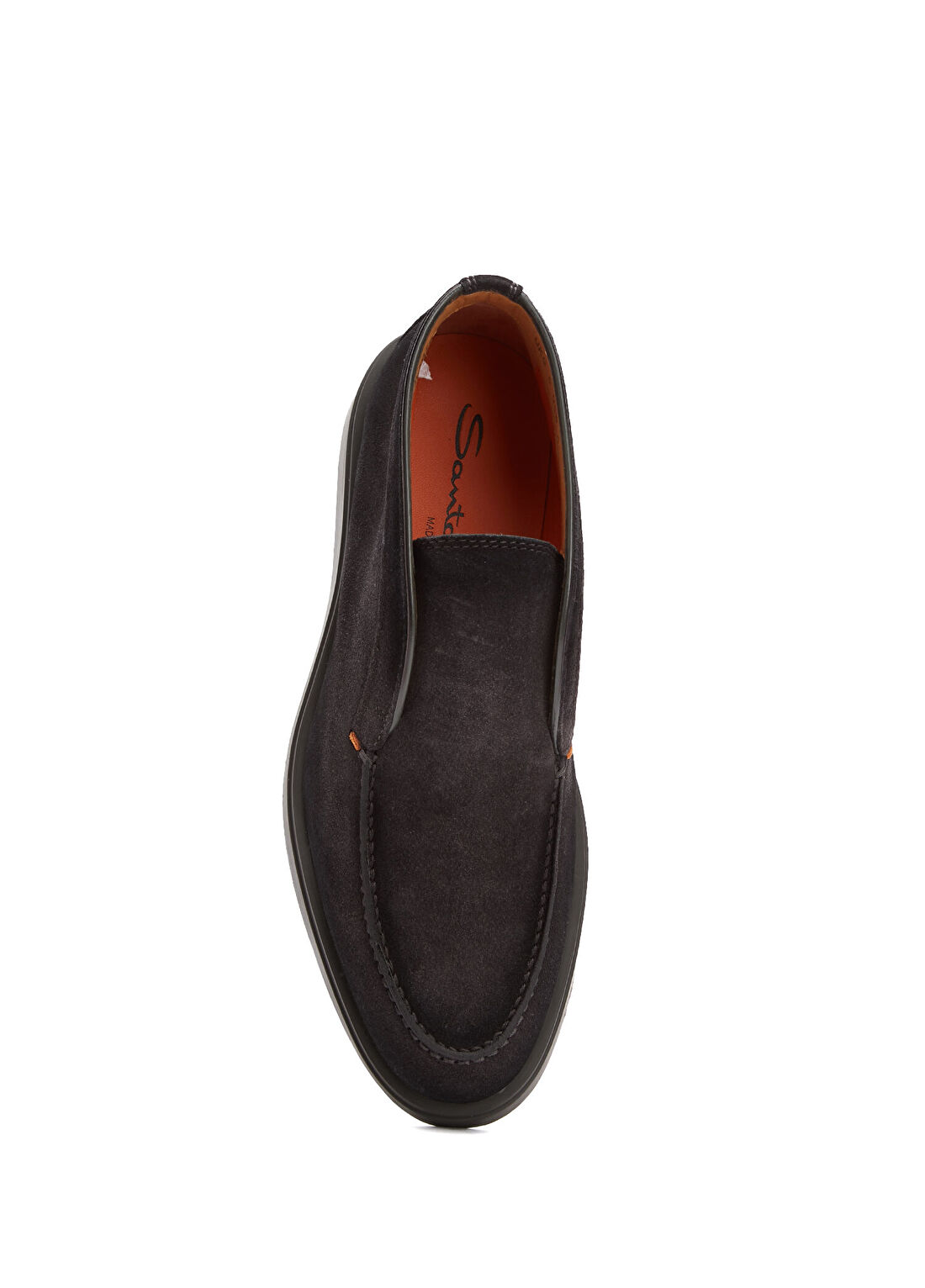 Santoni Gri Erkek Süet Bot görsel 4