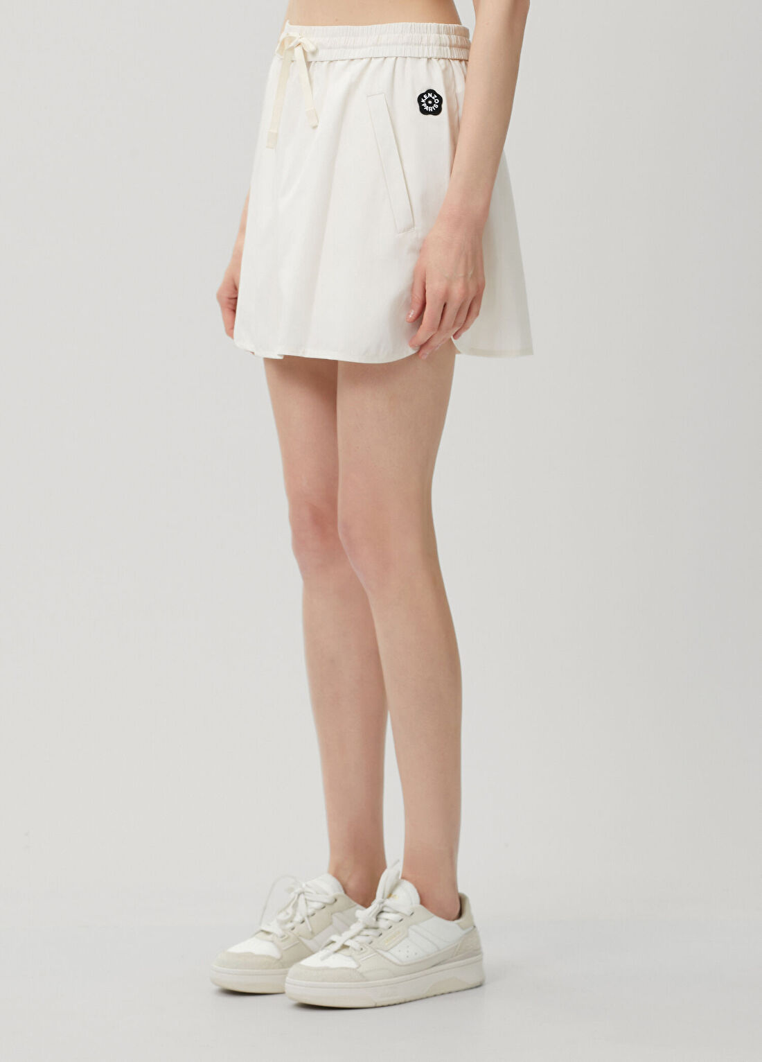 Kenzo Boke 2 0 Ekru Mini Etek görsel 2