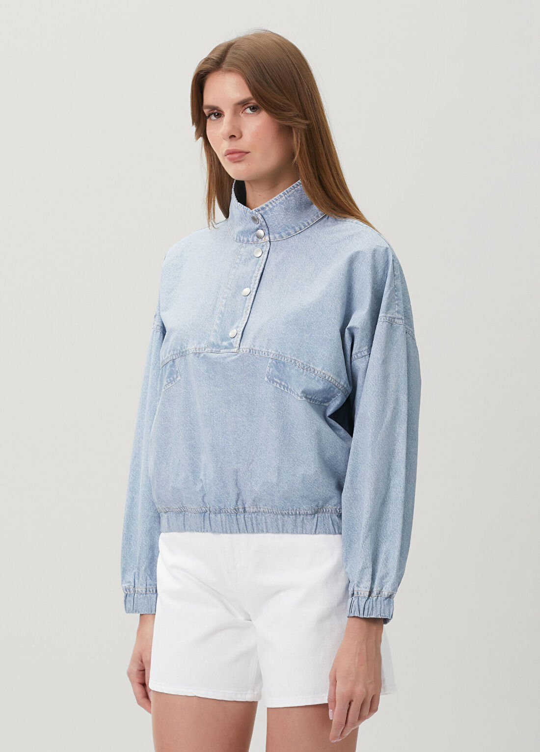 Rag&Bone Miramar Mavi Denim Gömlek görsel 3
