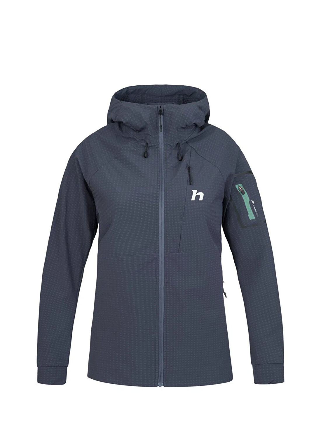 Hannah Arina Hoody İndia İnk Kapüşonlu Kadın Outdoor Ceket