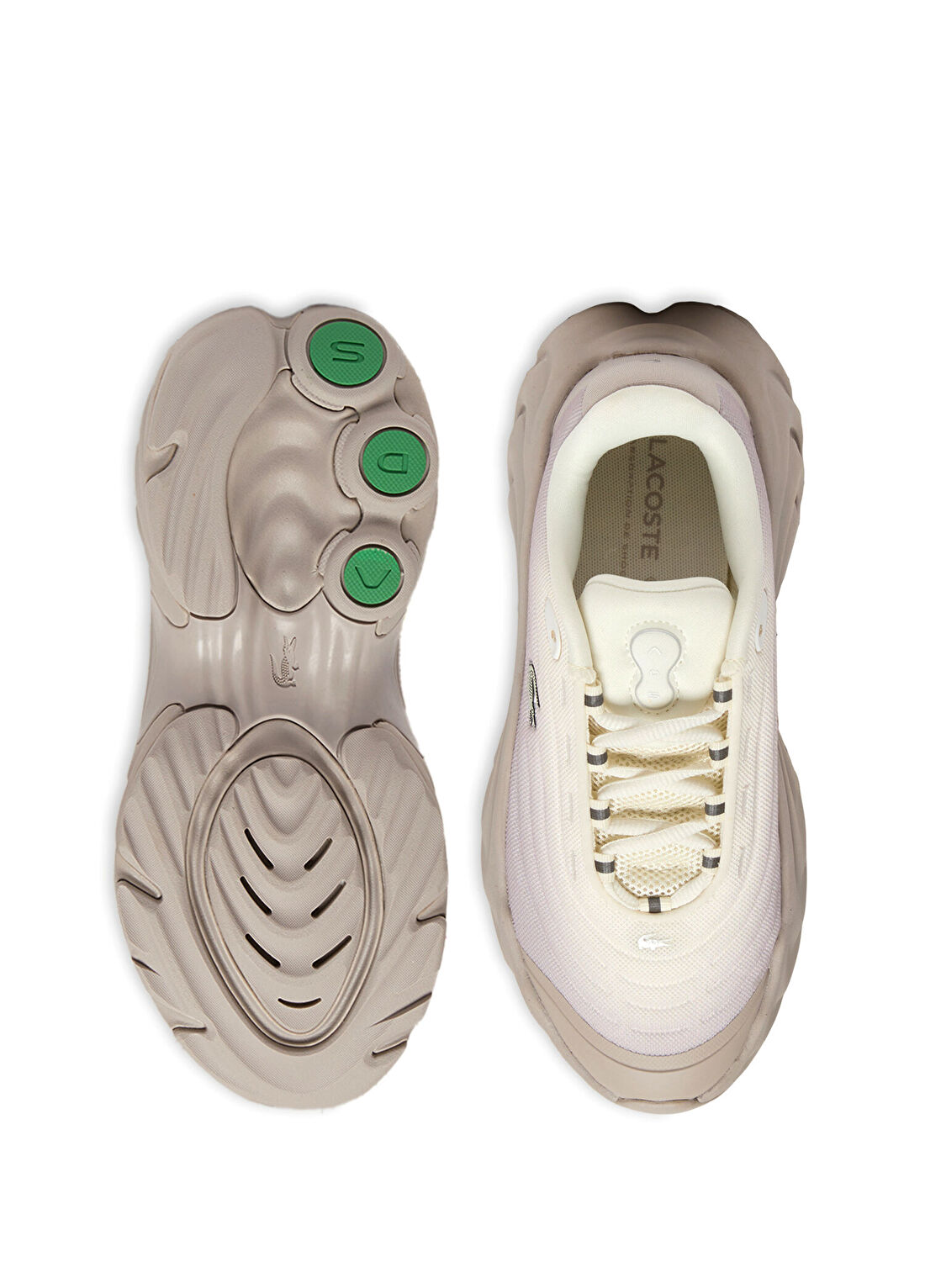 Lacoste Spinor Gri Kadın Sneaker görsel 4