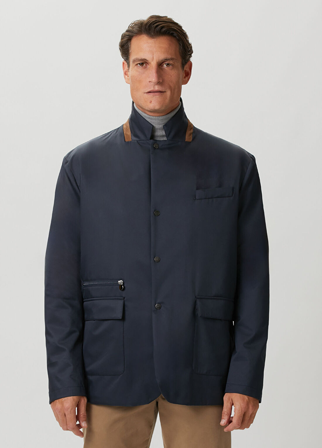 Kiton Lacivert Mont