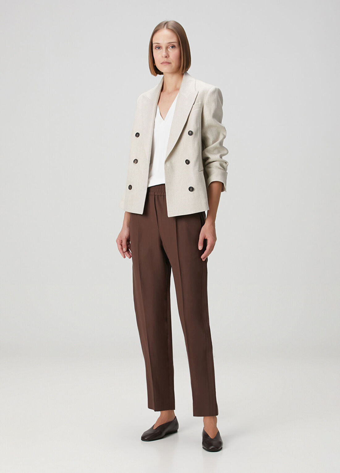Brunello Cucinelli Kahverengi Pantolon